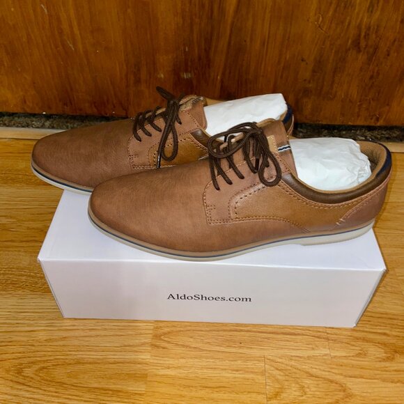 Men\'s Aldo Hofveld Flex Cognac Derby Dress Shoes - US Men\'s 10.5 - Worn once! main image 8